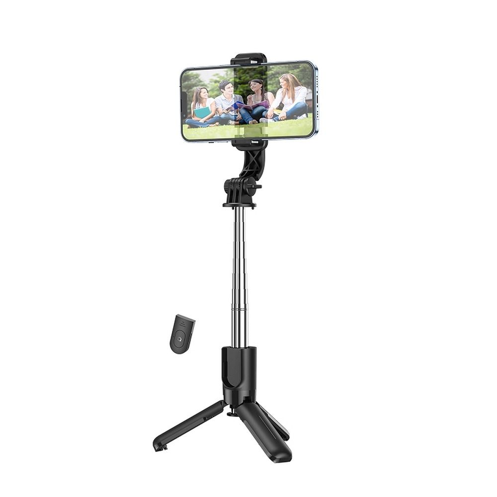 Selfie Stick Bluetooth HOCO K17, Παγκόσμιος, Μαύρο