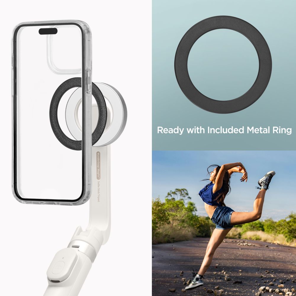 Selfie Stick Bluetooth Spigen S571W, Παγκόσμιος, Μπεζ