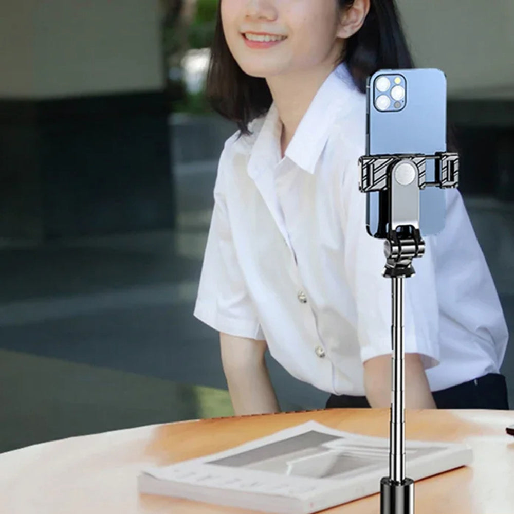 Selfie Stick Bluetooth Techsuit K03, Παγκόσμιος, Μαύρο