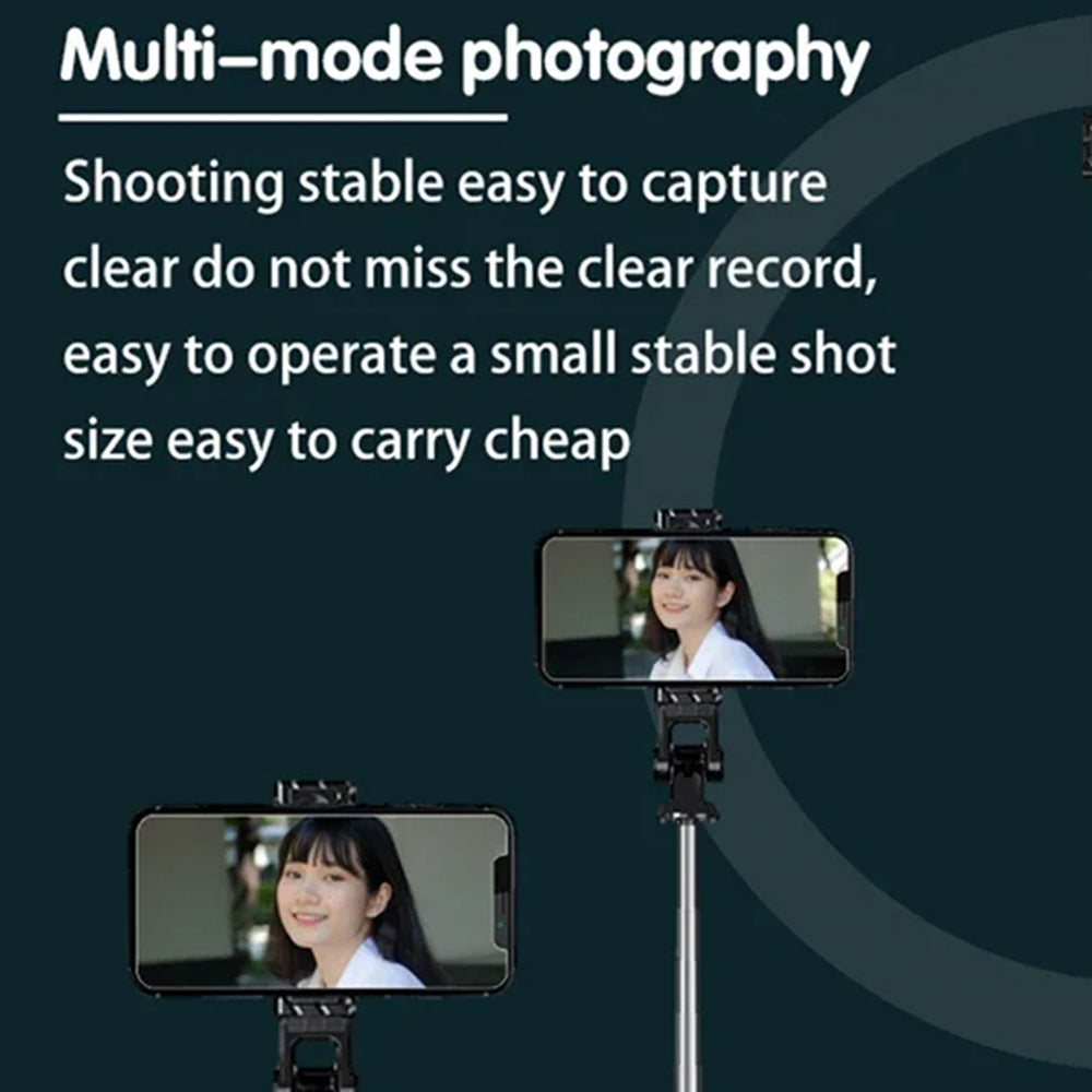 Selfie Stick Bluetooth Techsuit K03, Παγκόσμιος, Μαύρο