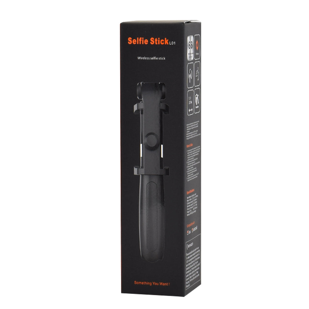 Selfie Stick Bluetooth Techsuit L01s, Παγκόσμιος, Μαύρο