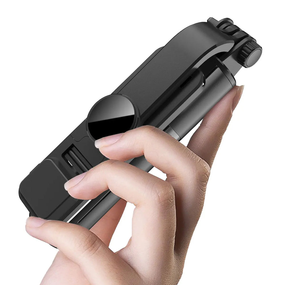 Selfie Stick Bluetooth Techsuit L10s, Παγκόσμιος, Μαύρο