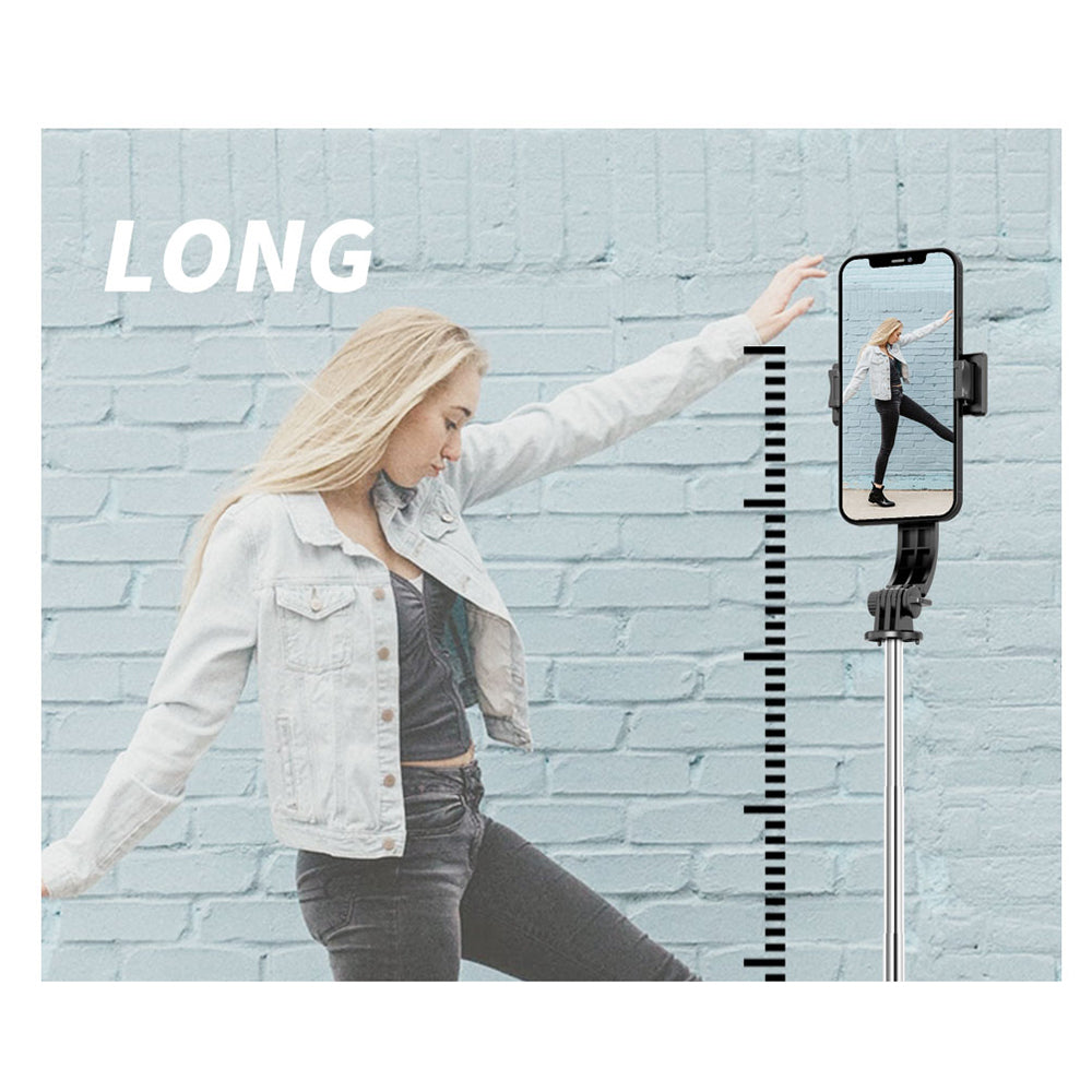 Selfie Stick Bluetooth Techsuit L13, Παγκόσμιος, Μαύρο