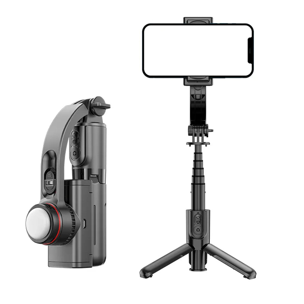 Selfie Stick Bluetooth Techsuit L18sMini, Παγκόσμιος, Μαύρο