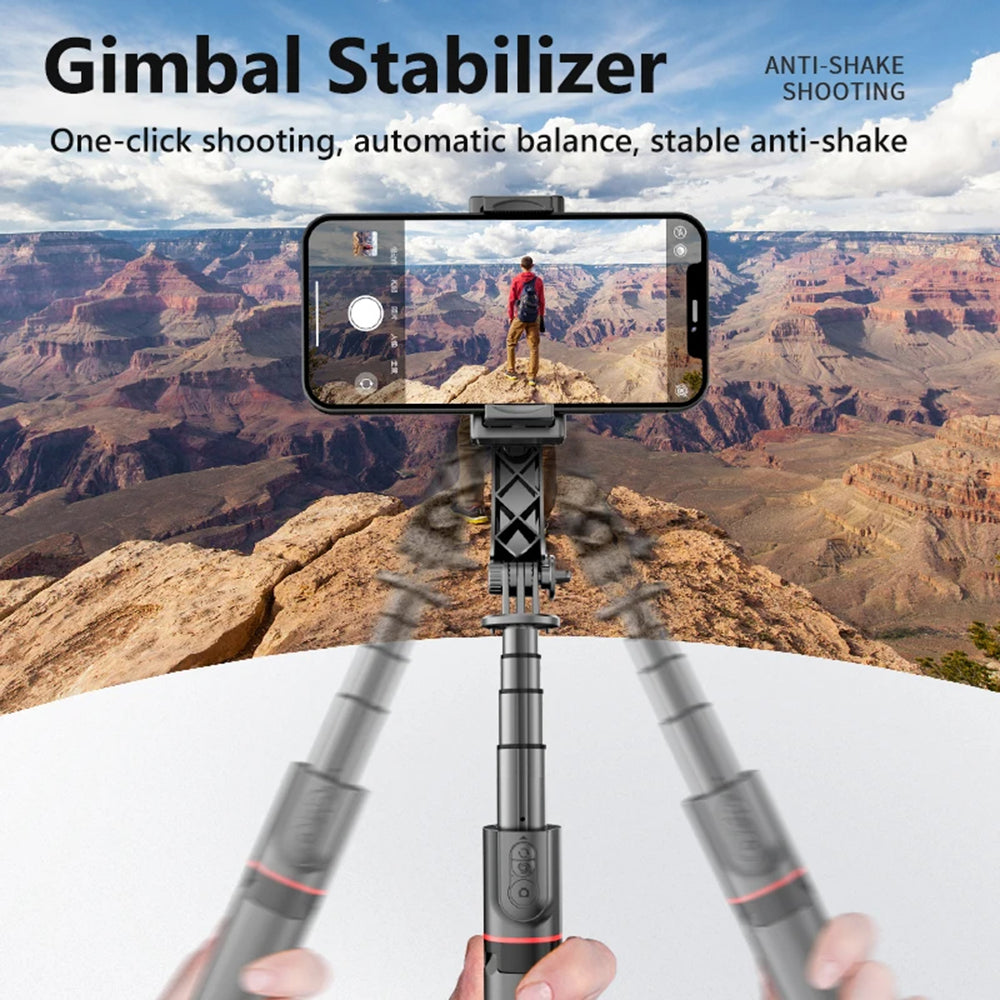 Selfie Stick Bluetooth Techsuit L19, Universal, Μαύρο