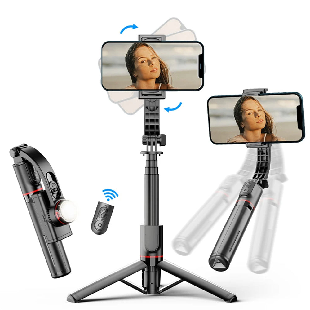 Selfie Stick Bluetooth Techsuit L19s, Παγκόσμιος, Μαύρο