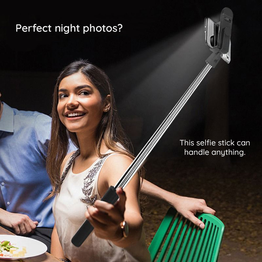 Selfie Stick Bluetooth Techsuit S05-S, Universal, Μαύρο