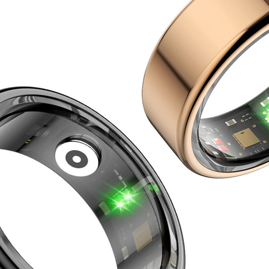 Smart Ring Techsuit R02, Μέγεθος 11, Ροζ Χρυσό
