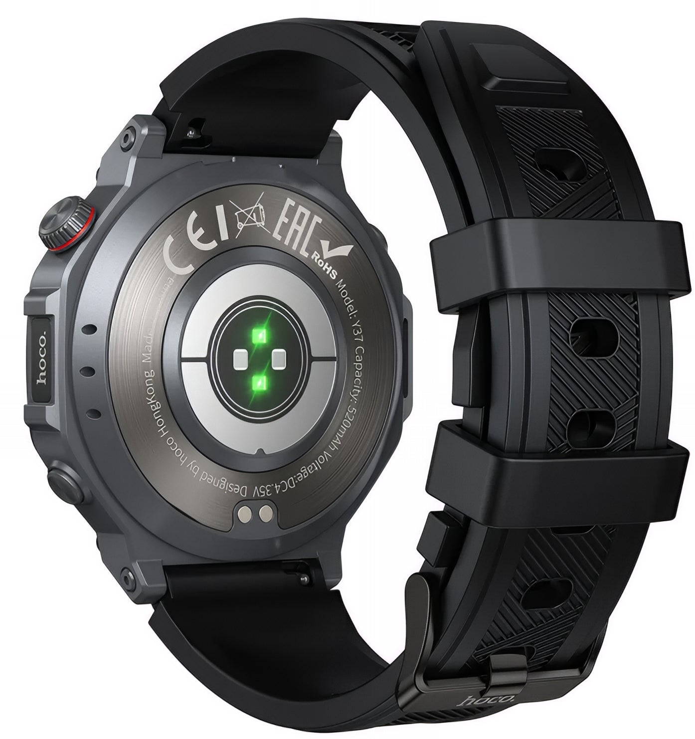 HOCO Y37 Call Smartwatch, Black