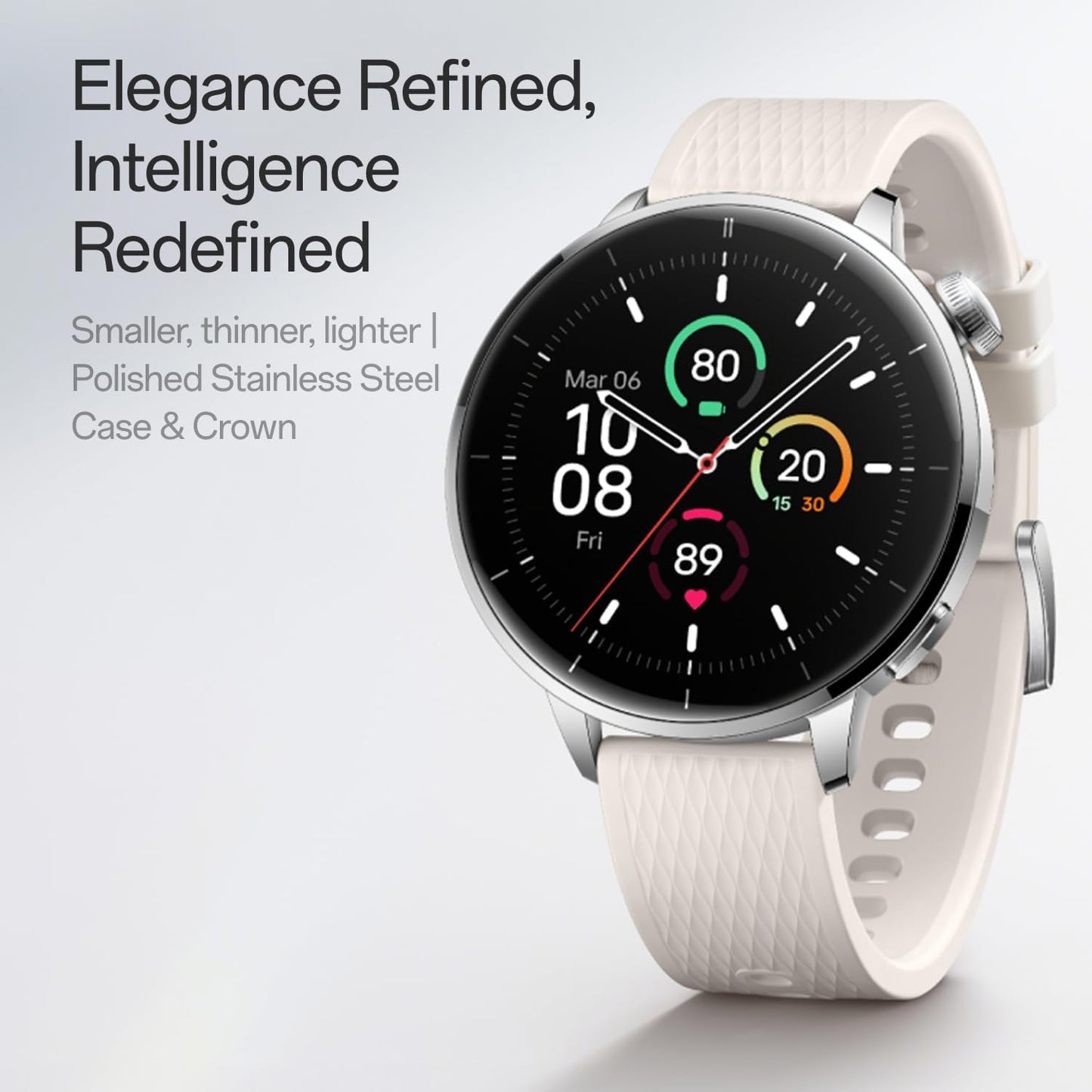 Smartwatch OnePlus Watch 3, 43mm, Μαύρο 5491100421