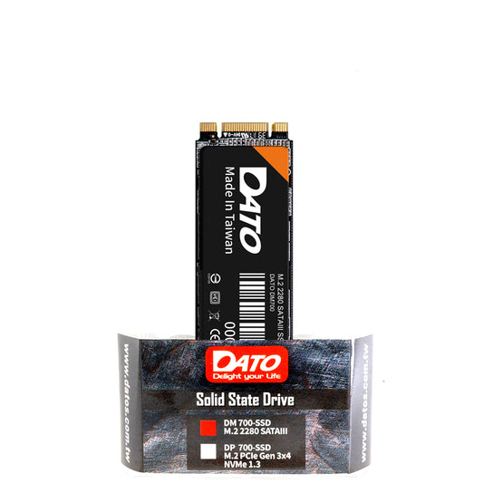 Solid State Drive (SSD) Dato, SATA III NGFF M.2 2280, 4TB, Μαύρο DM700SSD-4TB