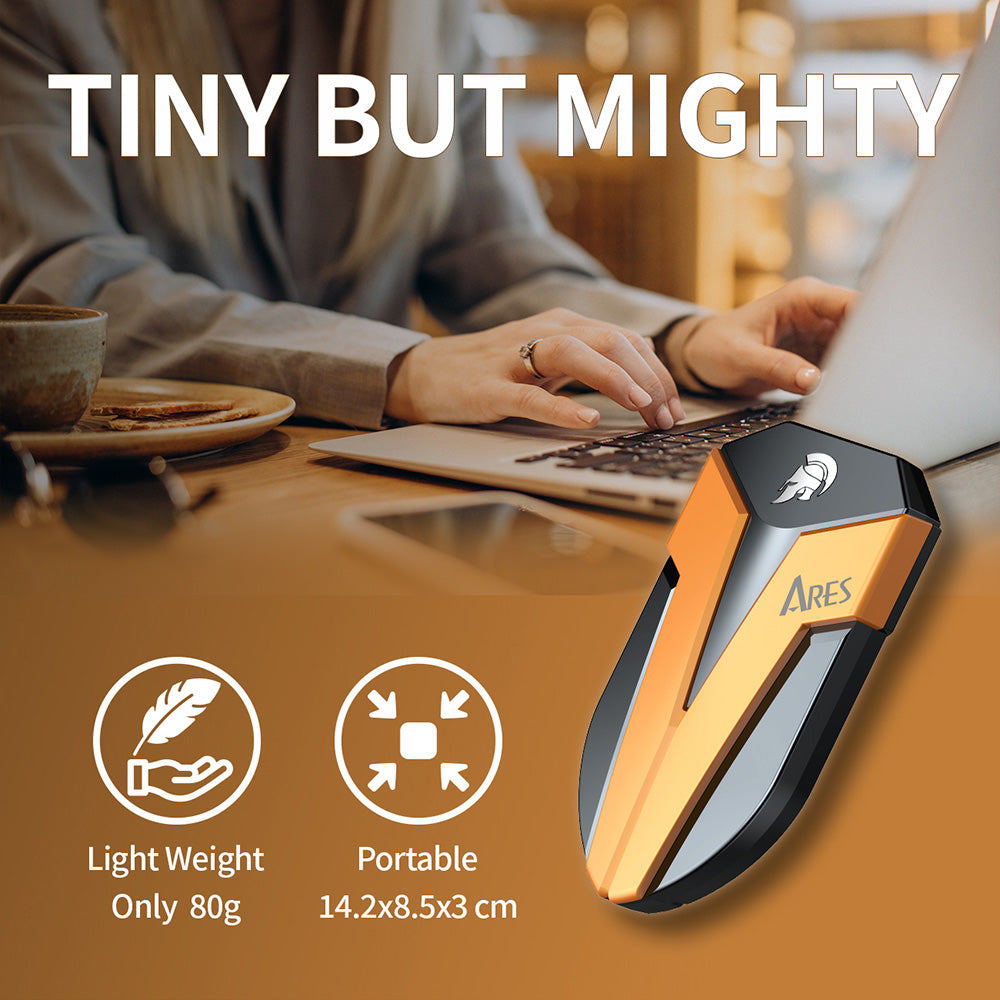 Solid State Drive (External SSD) Dato Ares Amber Shield, 2TB, Black ARSASE-2TB