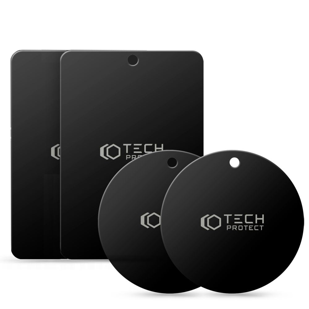 Sticker Metalic Tech-Protect 4in1, Μαύρο THP1233BLK