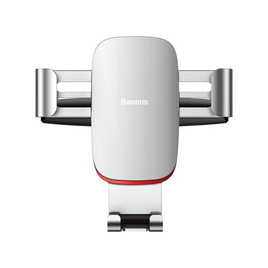 Baseus Metal Age Gravity Car Mount, Universal, Ασημί SUYL-J0S