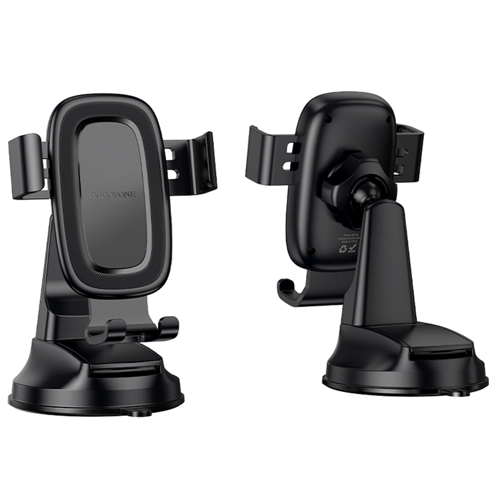 Βάση Αυτοκινήτου Borofone BH130 Follower Gravity, 6.1inch - 7inch, Μαύρο
