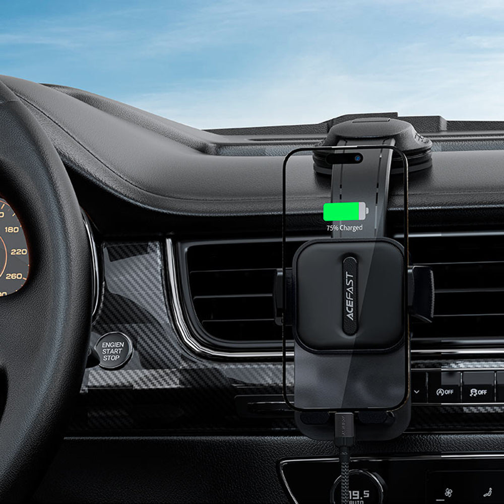 Βάση Αυτοκινήτου Acefast D26, Παγκόσμια, Μαύρη