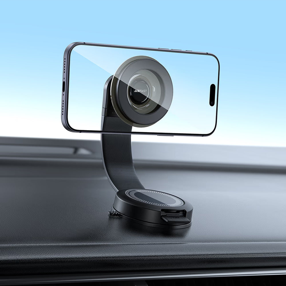 Acefast D69 Magnetic Car Mount, 4.7inch - 6.9inch, Black