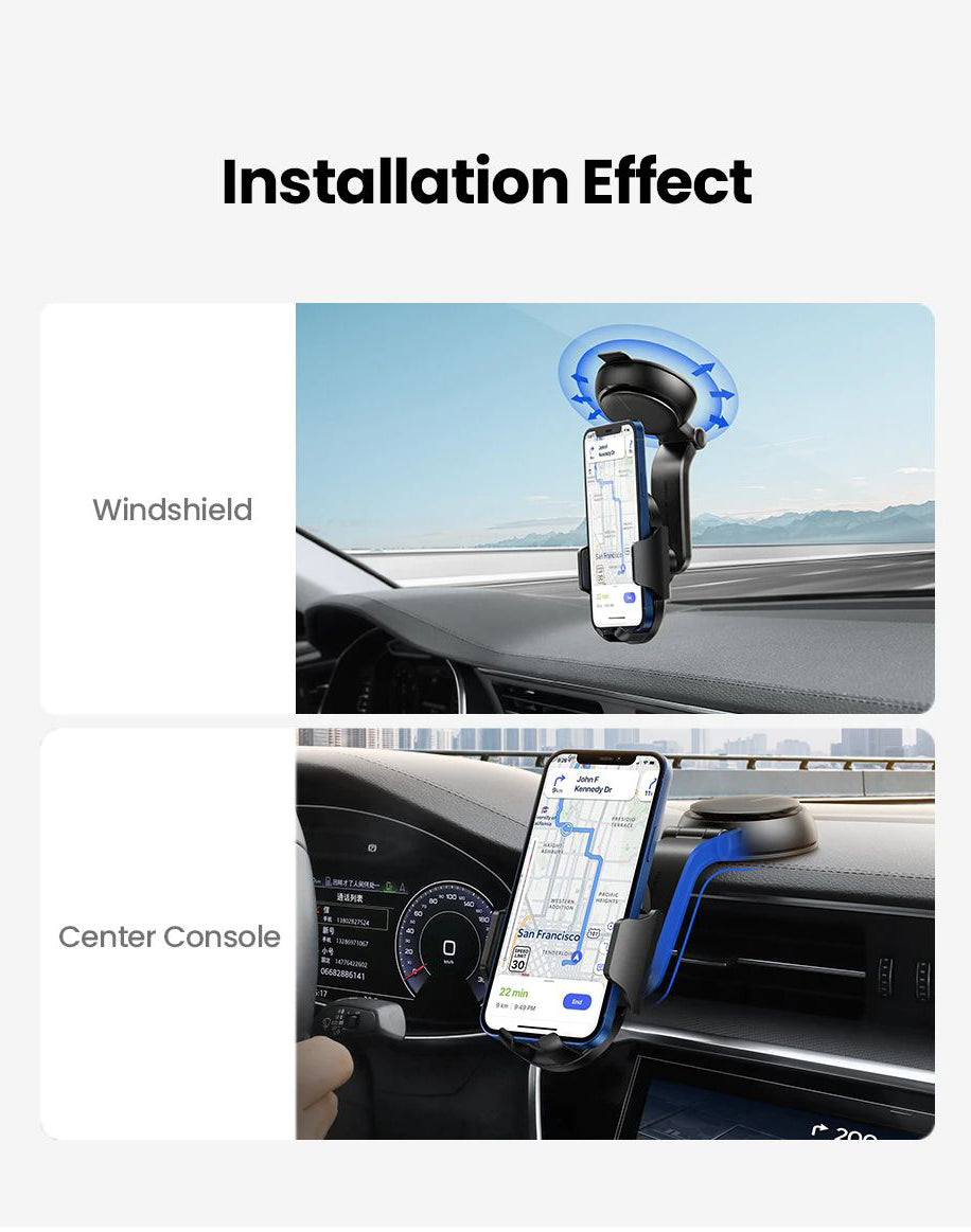 Βάση Αυτοκινήτου UGREEN LP405, Παγκόσμια, Μαύρη