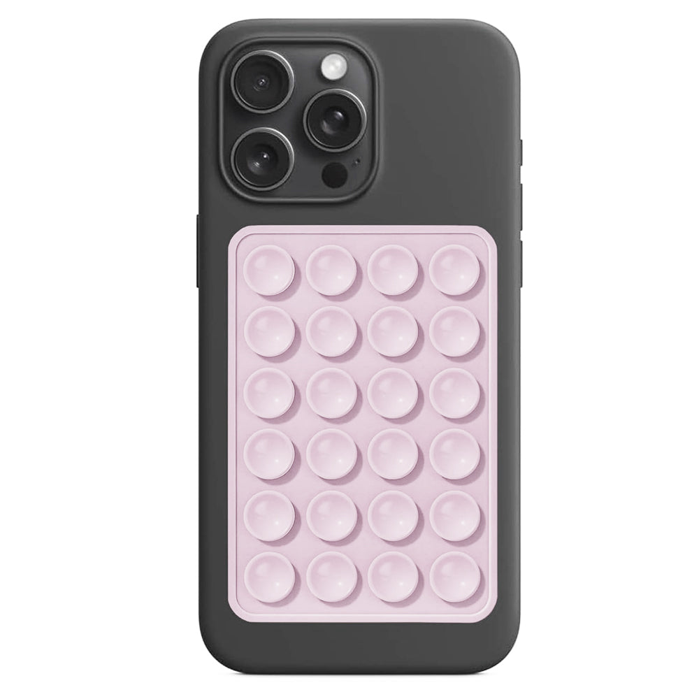 Βάση με Βεντούζες Techsuit SL-PAD, Παστέλ Ροζ