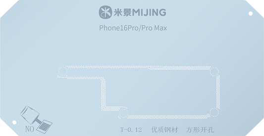 Βάση Εργασίας Reballing Mijing Z20 για Apple iPhone 16 Series