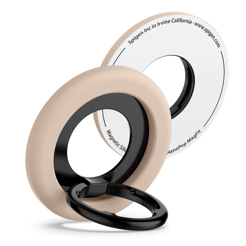 Υποστήριξη Δαχτυλίδι Spigen Nano Pop, Παγκόσμιο, Μπεζ AMP09031