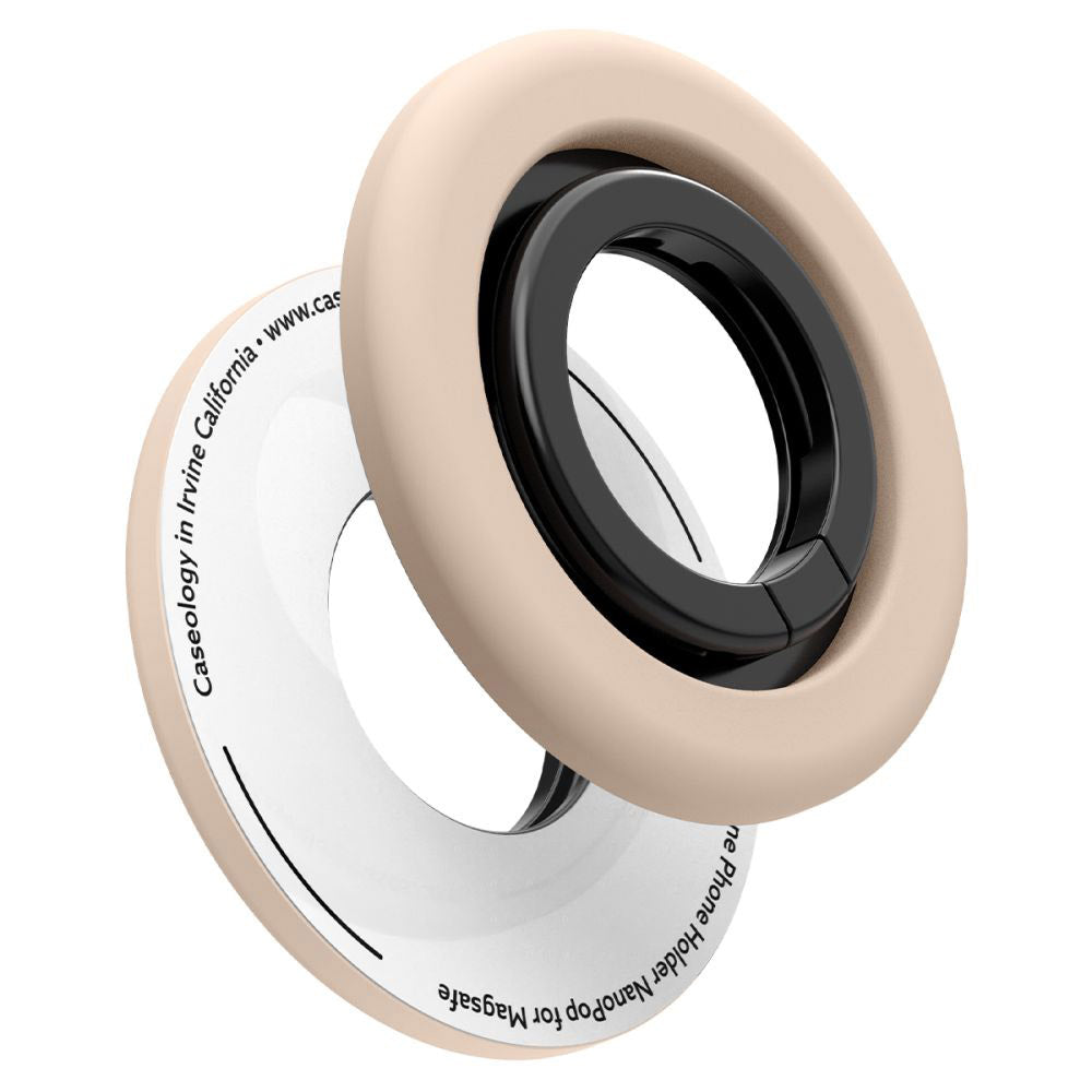 Υποστήριξη Δαχτυλίδι Spigen Nano Pop, Παγκόσμιο, Μπεζ AMP09031