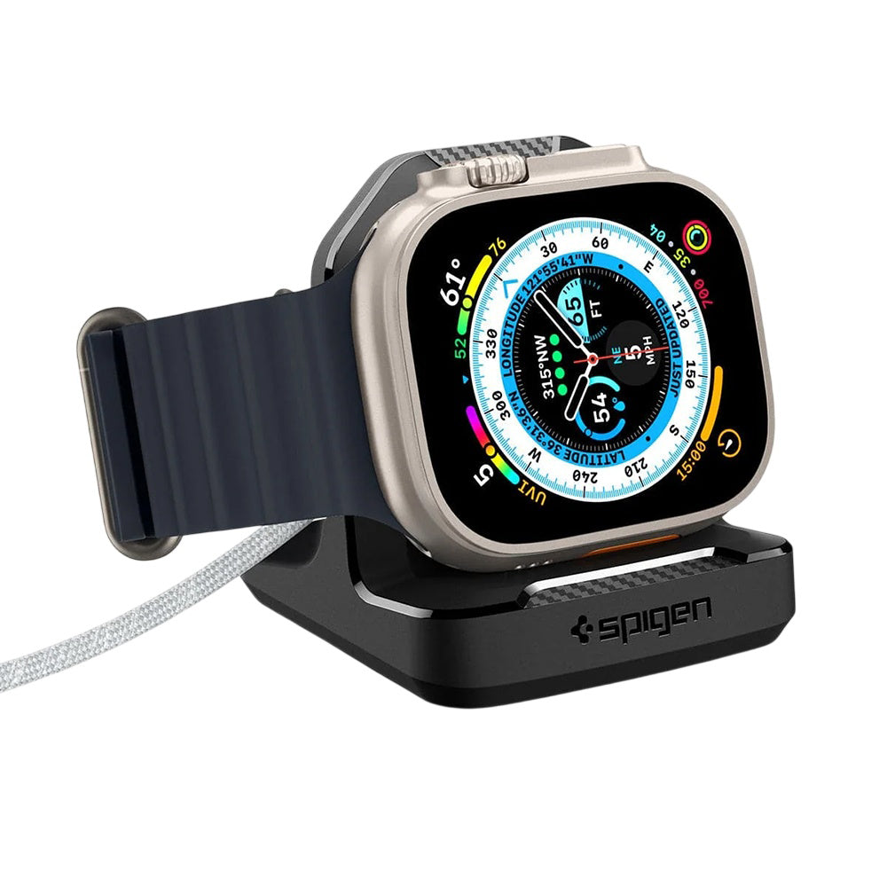 Βάση Spigen Rugged Armor για Apple Watch Series, Μαύρο AMP05764