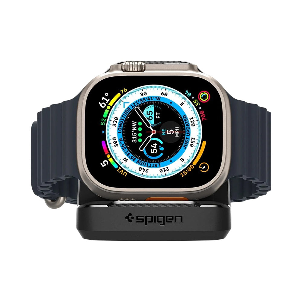 Βάση Spigen Rugged Armor για Apple Watch Series, Μαύρο AMP05764