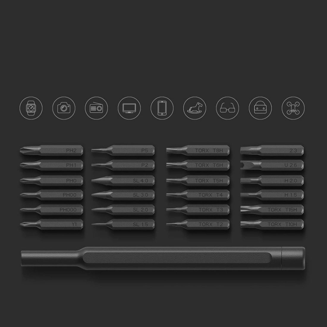 Xiaomi Mijia Screwdriver, 24in1 BHR4680GL