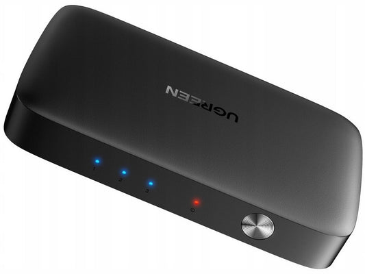 Διακόπτης βίντεο UGREEN CM332, 3 x HDMI - HDMI, Μαύρο