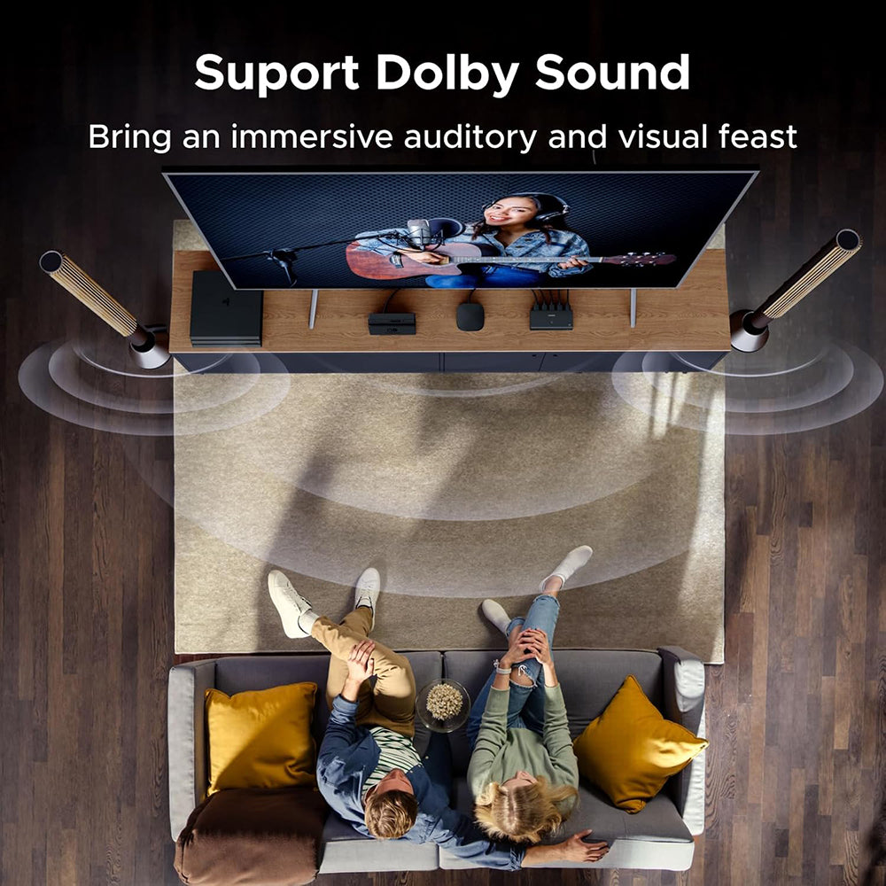 Switch Video HDMI UGREEN AW504 (55857), Μαύρο