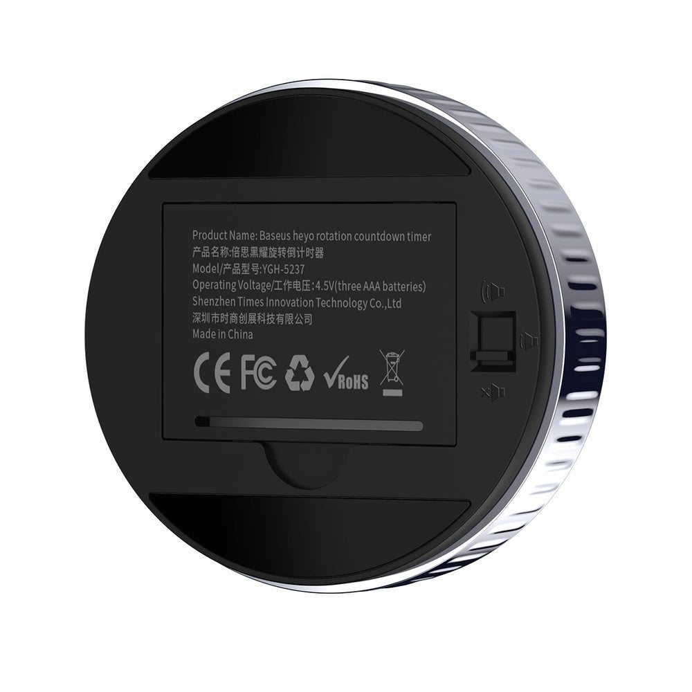 Χρονοδιακόπτης Baseus Heyo Rotation, Μαύρος ACDJS-01