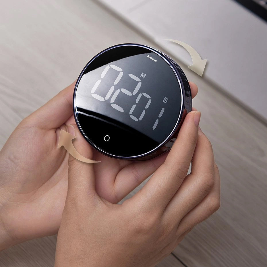 Χρονοδιακόπτης Baseus Heyo Rotation, Μαύρος ACDJS-01