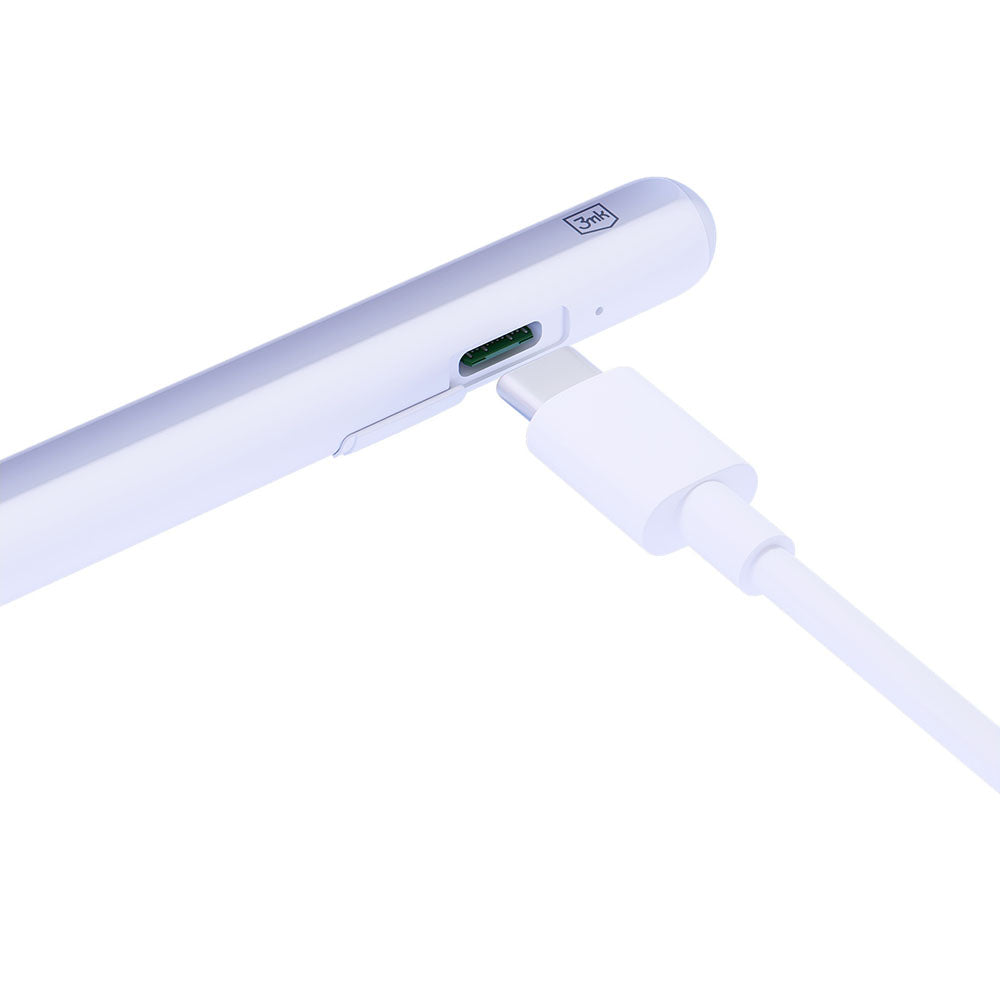 Touch Pen 3MK Wonder για Apple iPad, Ενεργή Έκδοση, Λευκό