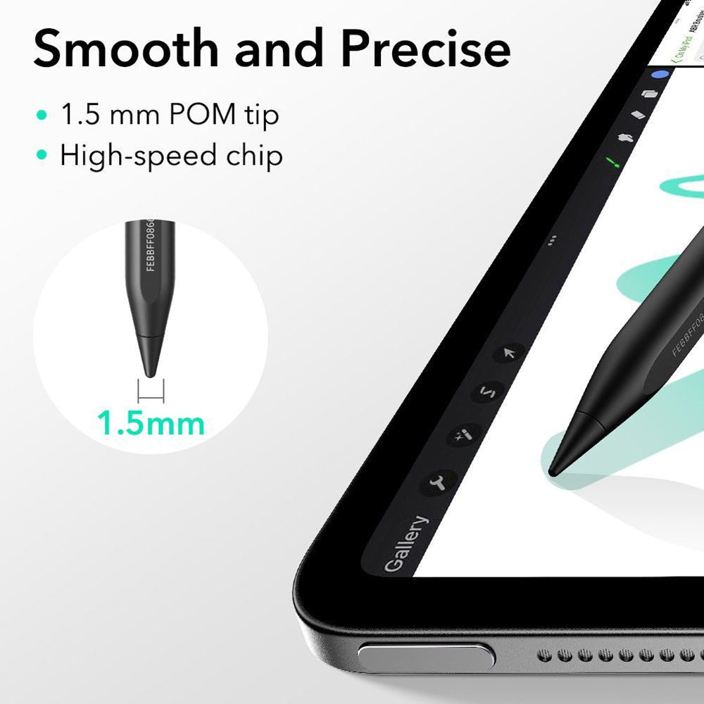 Touch Pen ESR Geo για Apple iPad, Ενεργή Έκδοση, Μαύρο