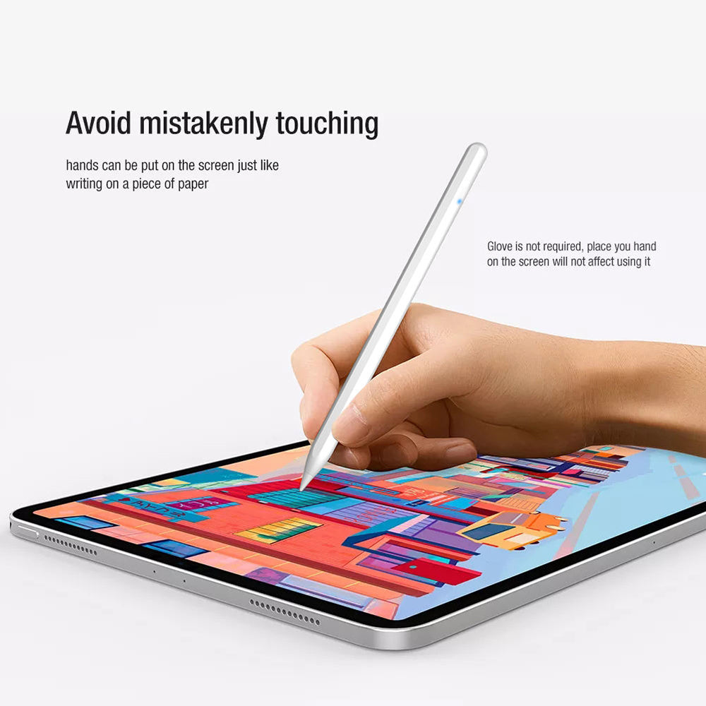 Touch Pen Techsuit M2 για Apple iPad, Ενεργή Έκδοση, Λευκό