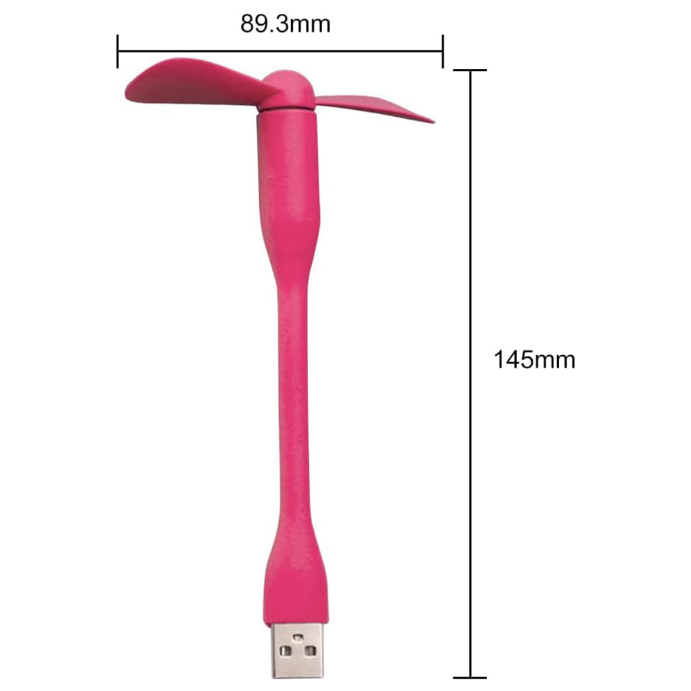 Ανεμιστήρας USB Techsuit TUF1, Ροζ