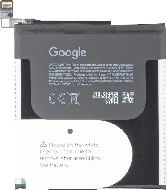 Μπαταρία Google Pixel 10 Pro XL, GD1J6, Service Pack G949-01616-00