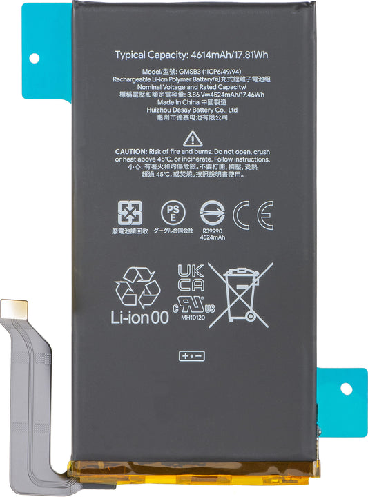 Μπαταρία Google Pixel 6, GMSB3, Service Pack G730-05942-01