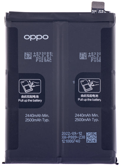 Μπαταρία Oppo Find X5 Pro, BLP889, Service Pack 4200001 