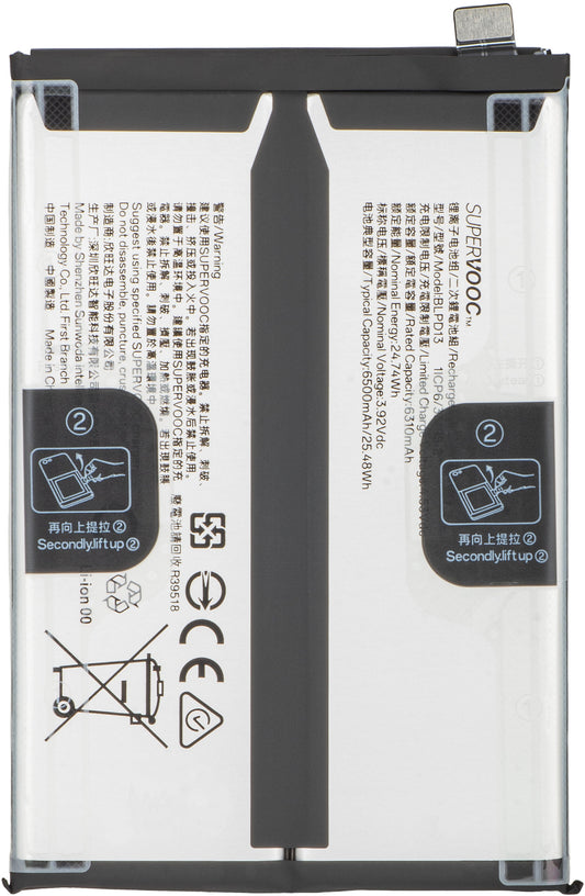 Μπαταρία Oppo Reno15 F / A6 Pro 5G, BLPD13, Service Pack 621035000423