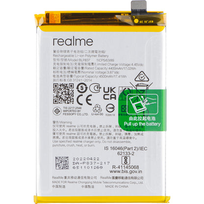 Μπαταρία Μπαταρία Realme 9 Pro+ / 8 Pro, BLP837, Service Pack 4906818 