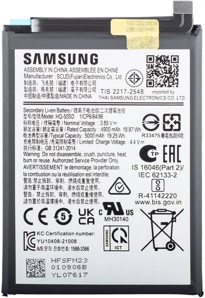 Μπαταρία Samsung Galaxy A14 A145 A145 / A03s A037, HQ-50SD, Service Pack GH81-23162A