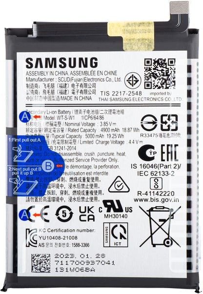 Μπαταρία Samsung Galaxy A14 5G A146, WT-S-W1, Service Pack GH81-23314A