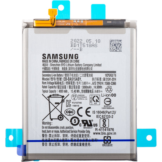 Μπαταρία Samsung Galaxy A51 A515, EB-BA515ABY, Service Pack GH82-21668A