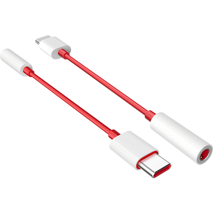 Προσαρμογέας ήχου USB-C - 3.5mm OnePlus TC01W, 0.09m, κόκκινο 5461100024