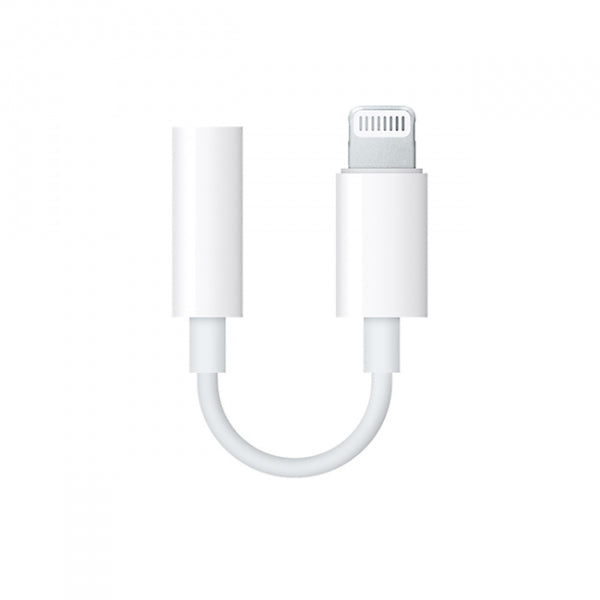 Προσαρμογέας ήχου Apple Lightning - 3,5 mm, λευκό MMX62ZM