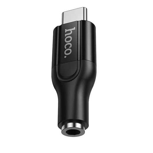 Προσαρμογέας Ήχου USB-C - 3.5mm HOCO UPA35, Μαύρο