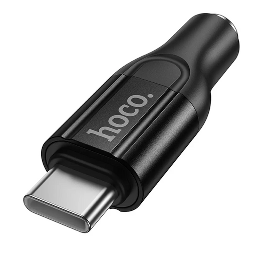 Προσαρμογέας Ήχου USB-C - 3.5mm HOCO UPA35, Μαύρο