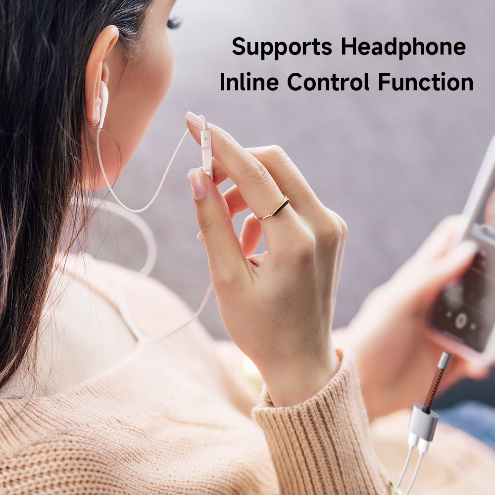 Προσαρμογέας Ήχου USB-C - USB-C / USB-C McDodo CA-3370, Γκρι